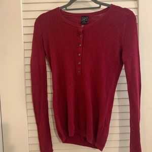 Gap Burgundy/Maroon Sweater